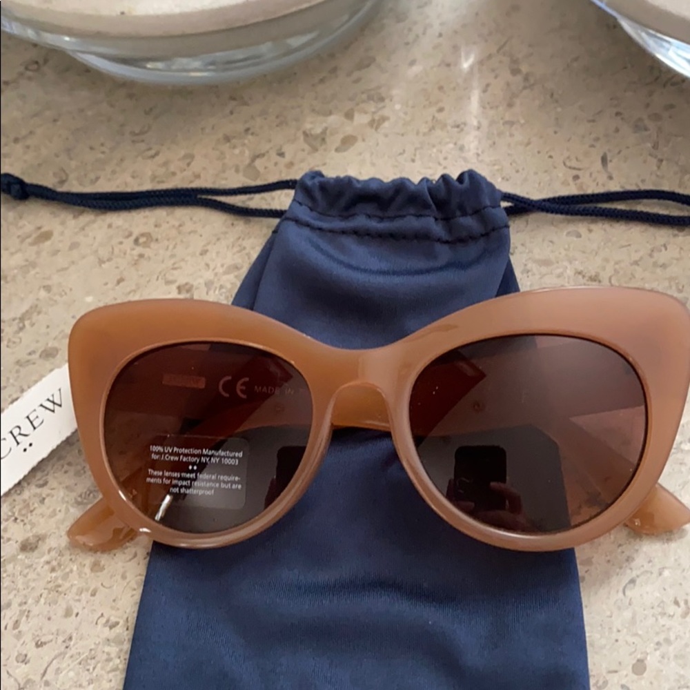 LAST PAIR:  J. Crew cat eye sunglasses. - Picture 2 of 12